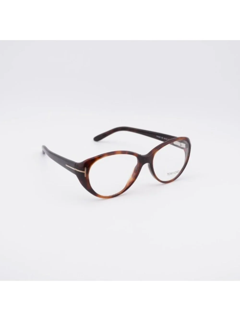 Tom Ford FT5245 052 Eyeglasses Dark Havana 53mm Oval Frame